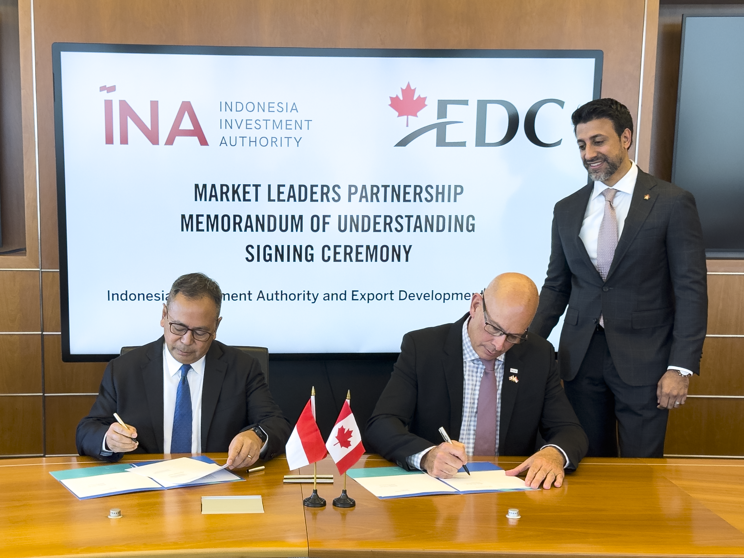 Kontan - INA dan EDC Kanada Jalin Kemitraan Strategis Senilai US$ 600 Juta (Rp 10 Triliun)